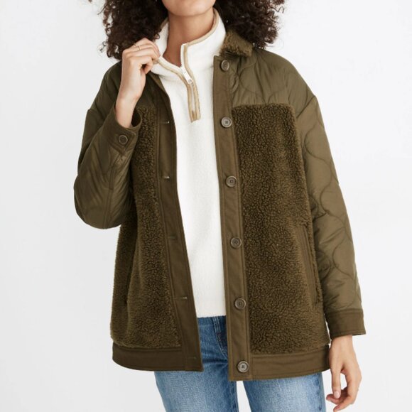 Madewell Hybrid Sherpa Jacket - Picture 6 of 8